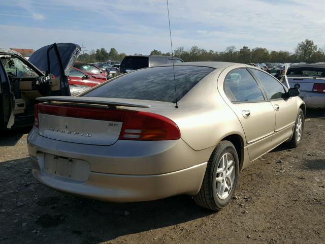 2B3HD46R62H234230 - 2002 DODGE INTREPID S 金色 照片 4