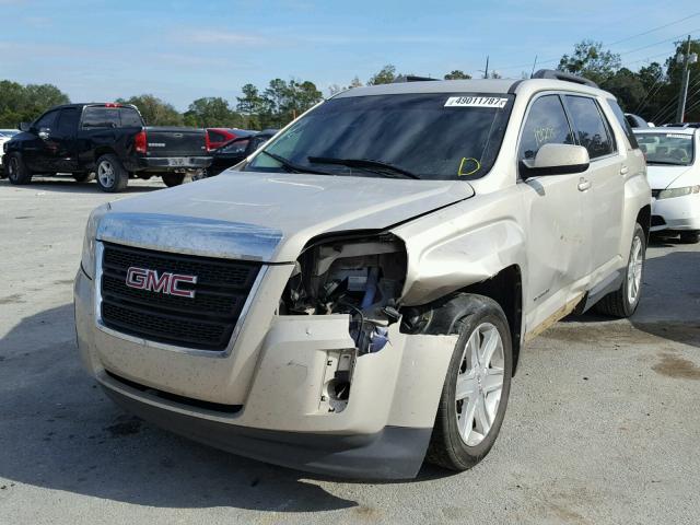 2CTALSEC4B6251810 - 2011 GMC TERRAIN SL GOLD photo 2