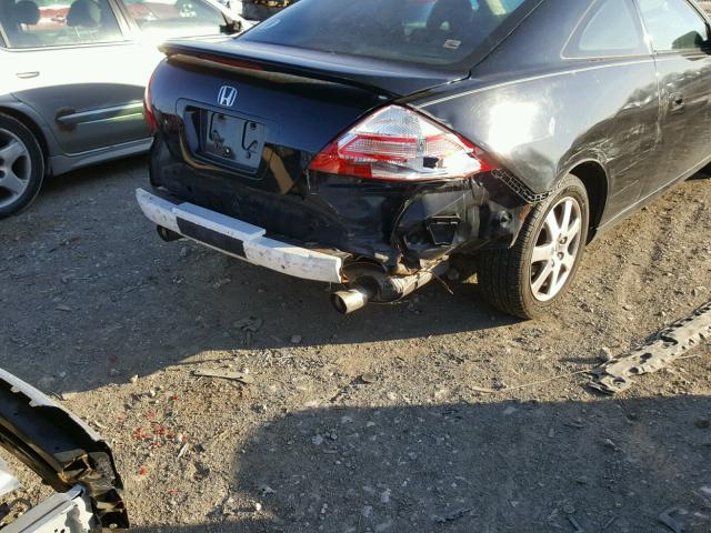 1HGCM82615A005907 - 2005 HONDA ACCORD EX BLACK photo 9