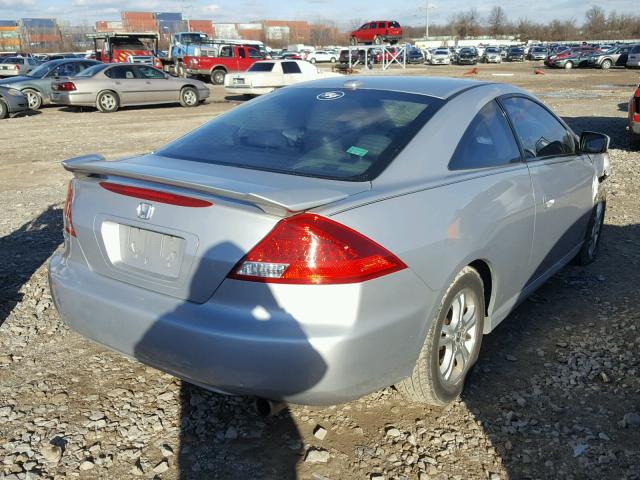 1HGCM72646A002866 - 2006 HONDA ACCORD EX SILVER photo 4