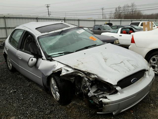 1FAFP56U67A182262 - 2007 FORD TAURUS SEL SILVER photo 1