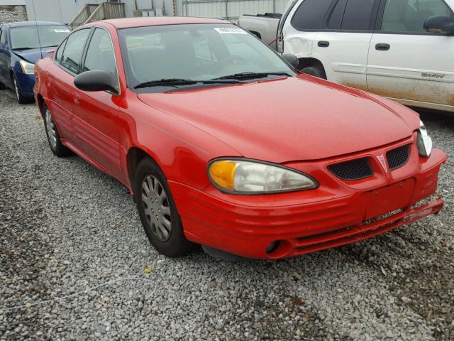 1G2NF52F02C251688 - 2002 PONTIAC GRAND AM S RED photo 1