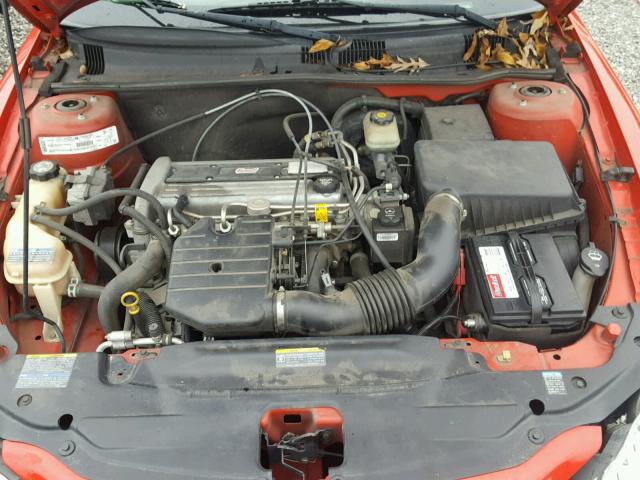 1G2NF52F02C251688 - 2002 PONTIAC GRAND AM S RED photo 7