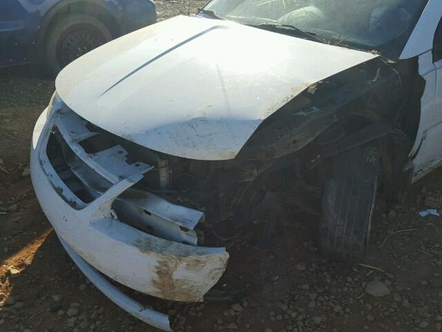 1G8AJ55F47Z154724 - 2007 SATURN ION LEVEL WHITE photo 9