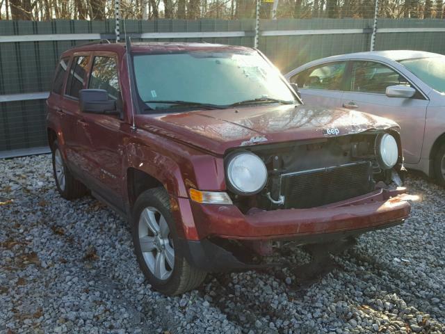 1C4NJRFB0HD158861 - 2017 JEEP PATRIOT LA RED photo 1