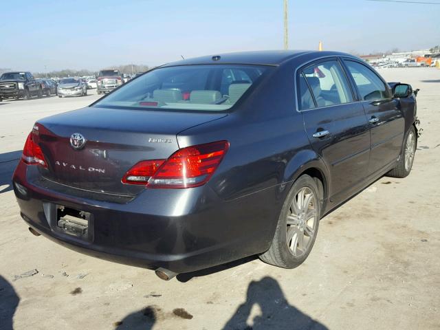 4T1BK3DB8AU358467 - 2010 TOYOTA AVALON XL GRAY photo 4