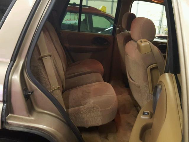 1GNDT13S232350130 - 2003 CHEVROLET TRAILBLAZE TAN photo 6