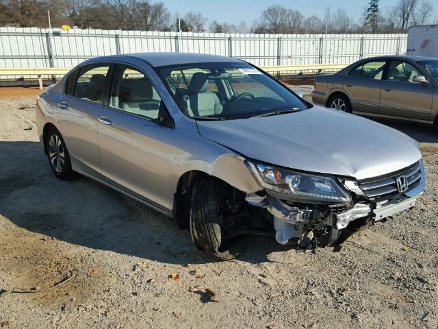 1HGCR2F3XEA218336 - 2014 HONDA ACCORD LX SILVER photo 1