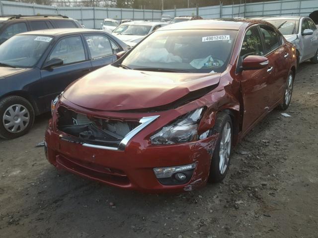 1N4BL3AP3FC475653 - 2015 NISSAN ALTIMA 3.5 RED photo 2