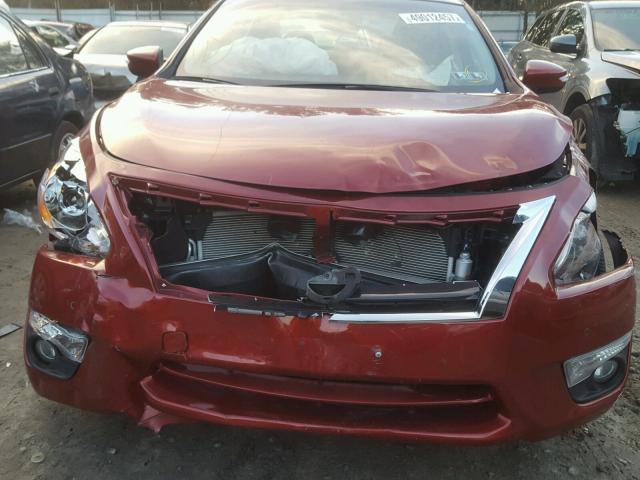 1N4BL3AP3FC475653 - 2015 NISSAN ALTIMA 3.5 RED photo 9