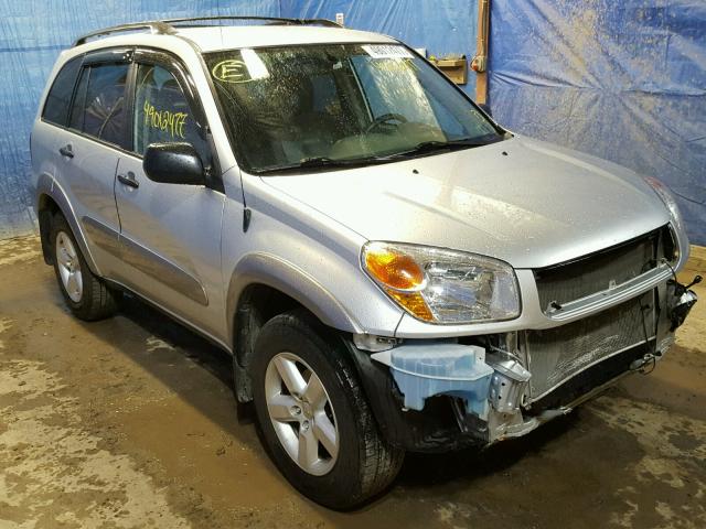 JTEHD20V650040956 - 2005 TOYOTA RAV4 SILVER photo 1