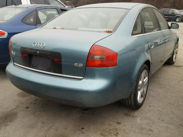 WAUBA24B6XN075101 - 1999 AUDI A6 2.8 QUA BLUE photo 4