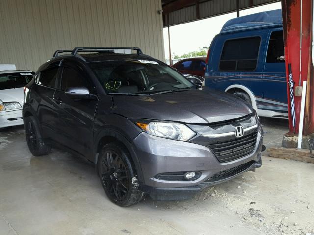 3CZRU5H78GM753870 - 2016 HONDA HR-V EXL GRAY photo 1