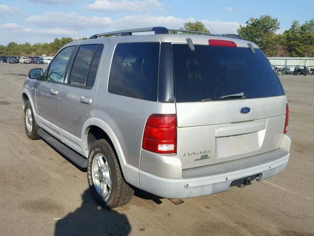 1FMDU73E22ZC45169 - 2002 FORD EXPLORER X SILVER photo 3