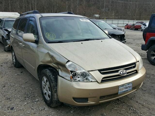 KNDMB233066068799 - 2006 KIA SEDONA EX GOLD photo 1