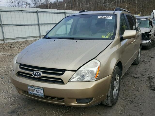 KNDMB233066068799 - 2006 KIA SEDONA EX GOLD photo 2