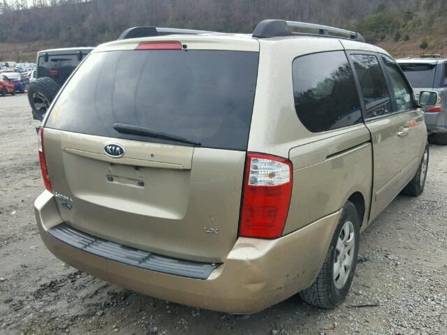 KNDMB233066068799 - 2006 KIA SEDONA EX GOLD photo 4