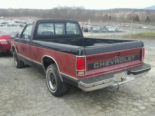 1GCCS14R1N0162684 - 1992 CHEVROLET S TRUCK S1 TWO TONE photo 3