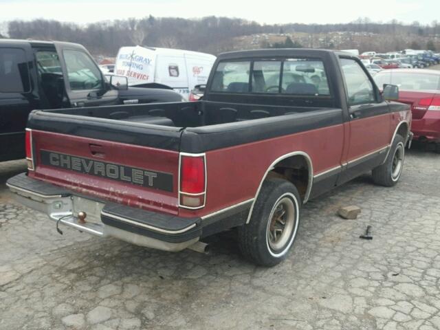 1GCCS14R1N0162684 - 1992 CHEVROLET S TRUCK S1 TWO TONE photo 4