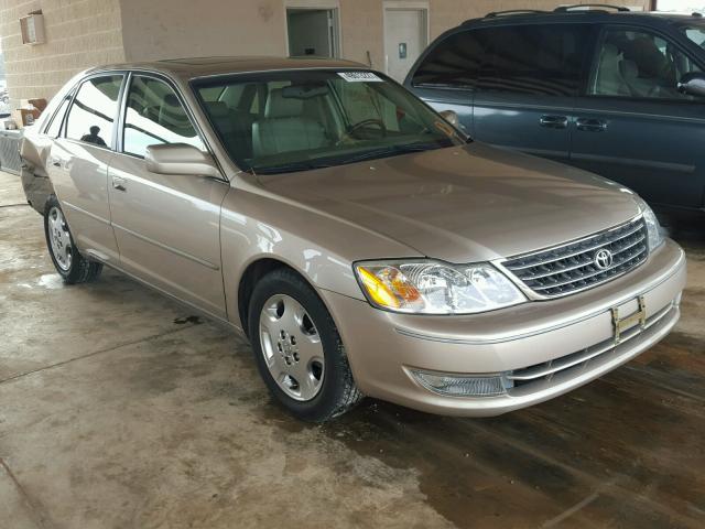 4T1BF28B33U327557 - 2003 TOYOTA AVALON GOLD photo 1