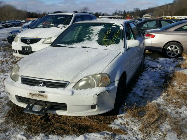 JHMEJ8646XS000058 - 1999 HONDA CIVIC EX WHITE photo 2