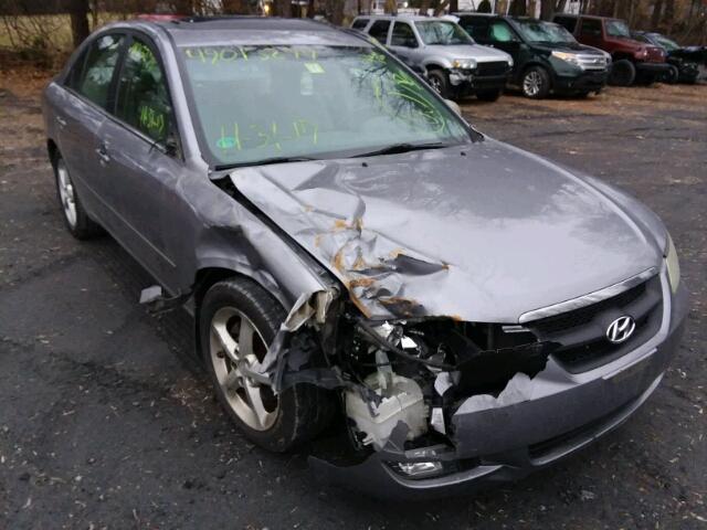 5NPEU46F17H247277 - 2007 HYUNDAI SONATA SE GRAY photo 1