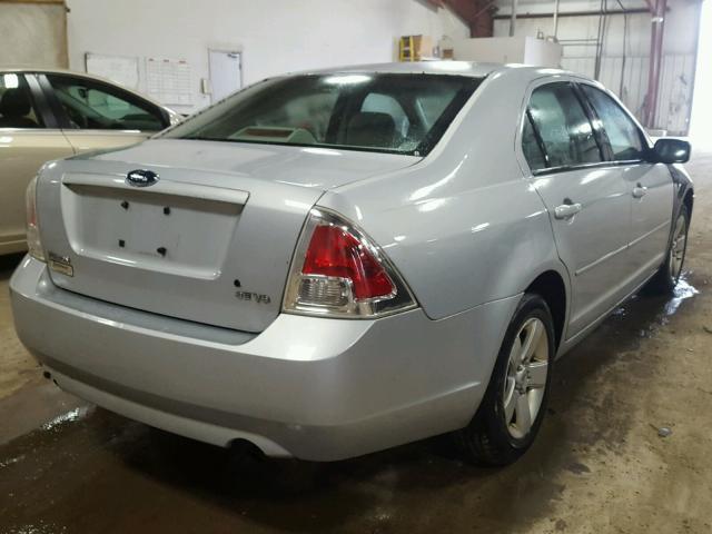 3FAFP07176R244344 - 2006 FORD FUSION SE SILVER photo 4