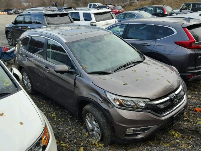 5J6RM4H73GL110175 - 2016 HONDA CR-V EXL BROWN photo 1