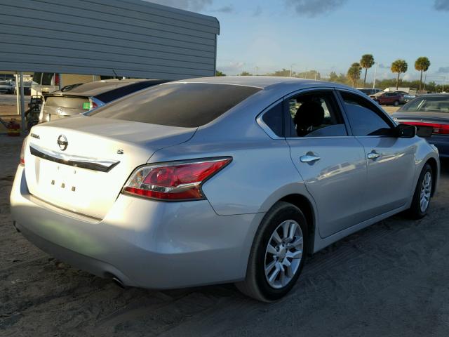 1N4AL3AP8FC275301 - 2015 NISSAN ALTIMA 2.5 SILVER photo 4