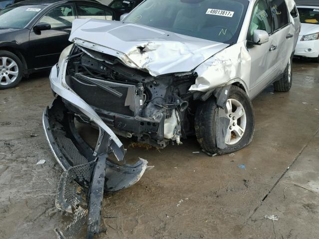 1GKER23D89J195041 - 2009 GMC ACADIA SLT ვერცხლისფერი ფოტო 9