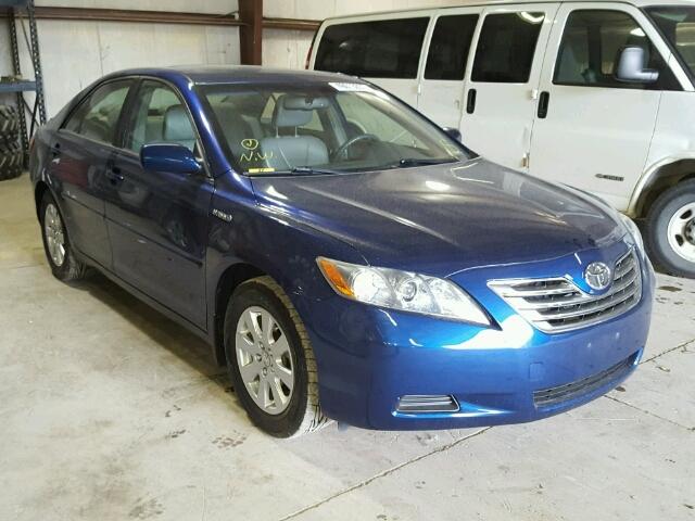 JTNBB46K273019141 - 2007 TOYOTA CAMRY NEW BLUE photo 1