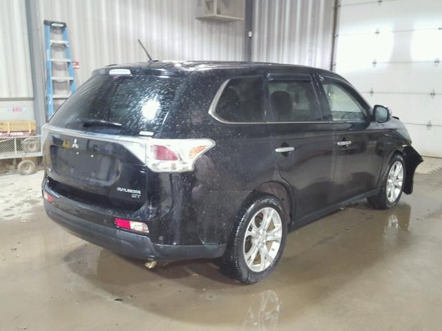 JA4JZ4AXXEZ016460 - 2014 MITSUBISHI OUTLANDER BLACK photo 4