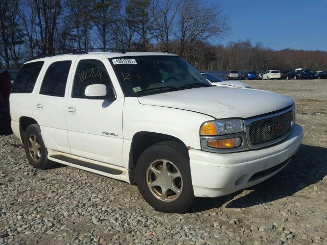 1GKEK63U55J252205 - 2005 GMC YUKON DENA WHITE photo 9