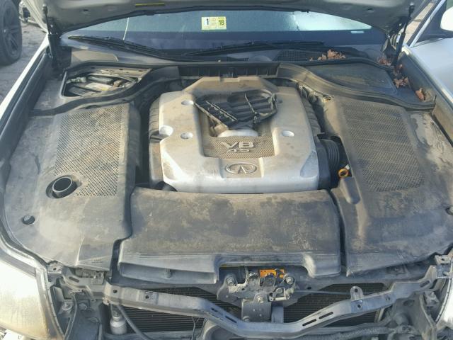 JNKBY01EX6M206051 - 2006 INFINITI M45 BASE SILVER photo 7