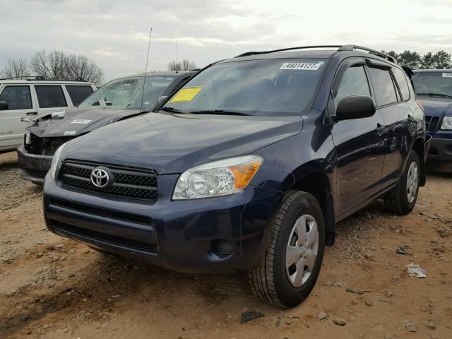 JTMZD33VX66019164 - 2006 TOYOTA RAV4 BLUE photo 2