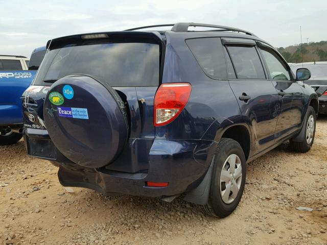 JTMZD33VX66019164 - 2006 TOYOTA RAV4 BLUE photo 4