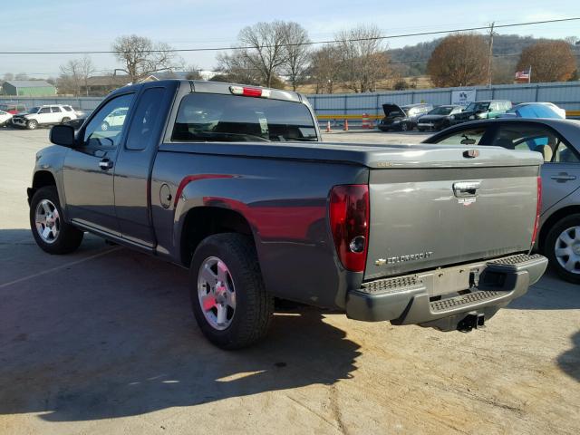 1GCESCF92C8146218 - 2012 CHEVROLET COLORADO L GRAY photo 3