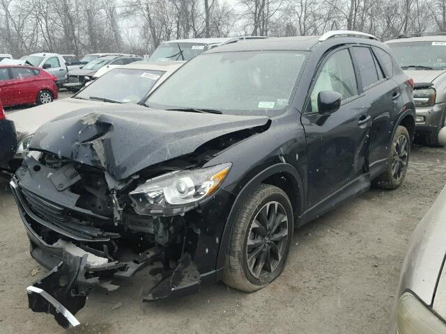 JM3KE4DYXG0713880 - 2016 MAZDA CX-5 GT BLACK photo 2