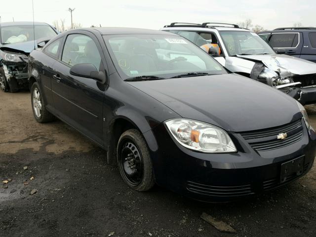 1G1AT18HX97189412 - 2009 CHEVROLET COBALT LT BLACK photo 1