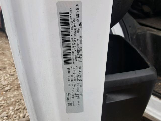 3C6TRVAG9FE507661 - 2015 RAM PROMASTER 白色 照片 10