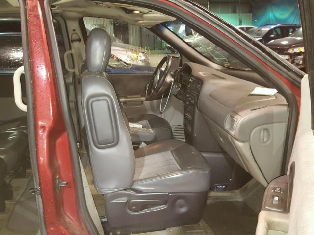 1GNDX13E13D311628 - 2003 CHEVROLET VENTURE LU RED photo 5