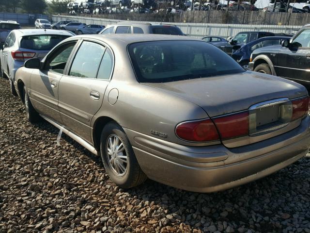 1G4HP54K62U213050 - 2002 BUICK LESABRE CU BEIGE photo 3