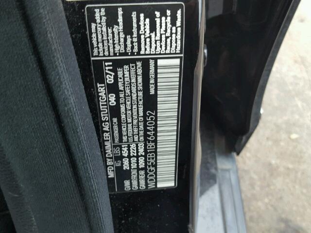 WDDGF5EB1BF644052 - 2011 MERCEDES-BENZ C 300 黑色 照片 10