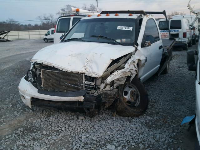 3D6WG46A47G817131 - 2007 DODGE RAM 3500 S WHITE photo 2