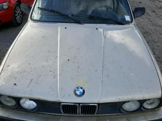 WBAAA2301K8262717 - 1989 BMW 325 I AUTO TAN photo 7