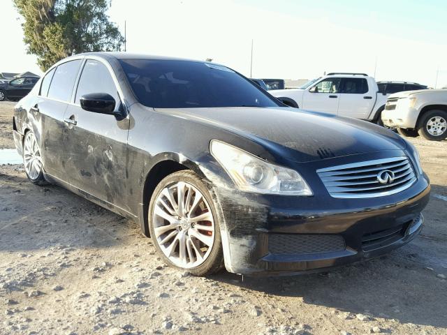 JNKCV61E39M013373 - 2009 INFINITI G37 BASE BLACK photo 1