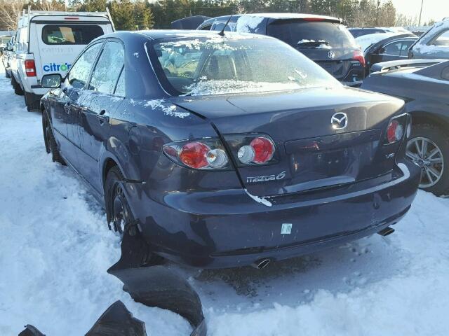 1YVHP81D275M13768 - 2007 MAZDA 6 S GRAY photo 3