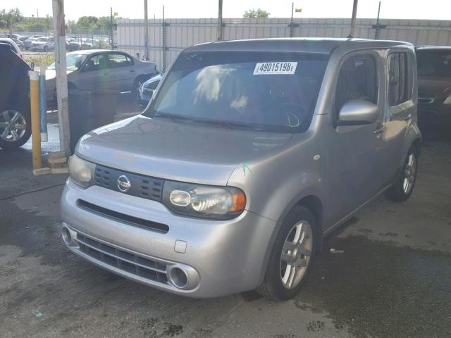 JN8AZ28RX9T125001 - 2009 NISSAN CUBE BASE SILVER photo 2