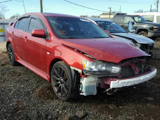 JA32U8FW6AU026456 - 2010 MITSUBISHI LANCER GTS RED photo 1