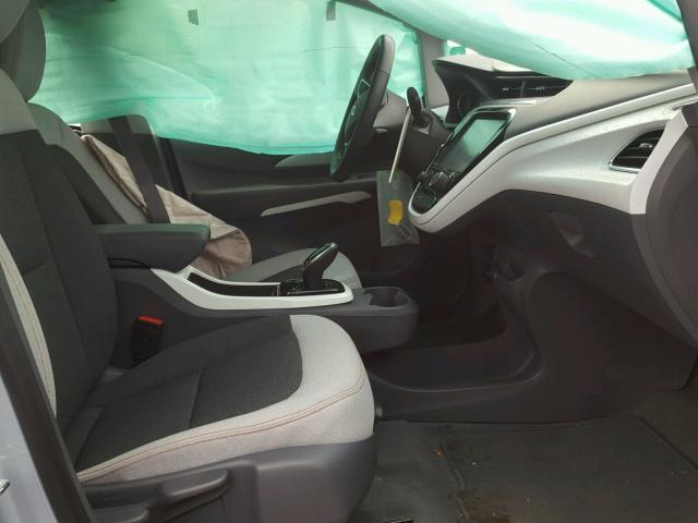 1G1FW6S08H4157006 - 2017 CHEVROLET BOLT EV LT BLUE photo 5